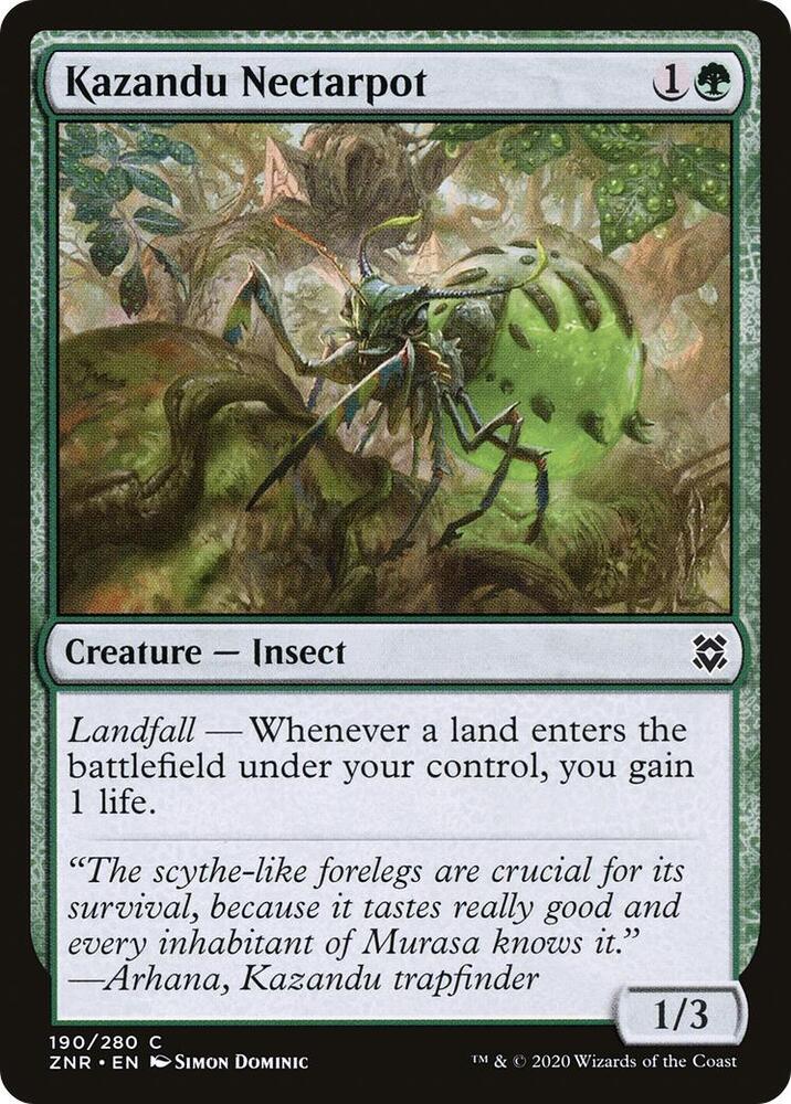Kazandu Nectarpot - 190 Normal - Zendikar Rising