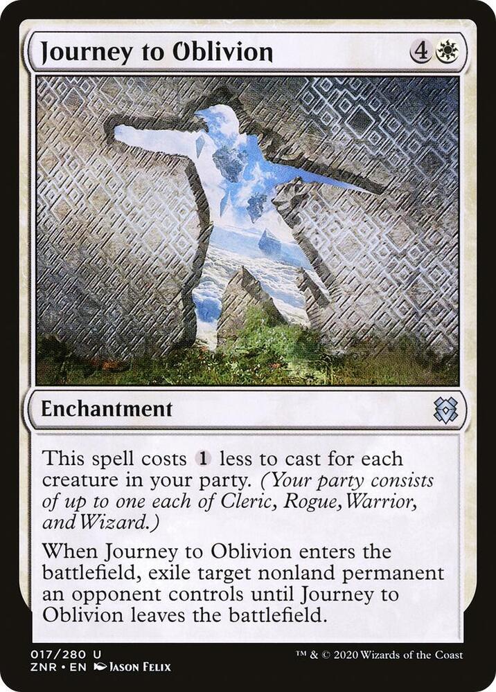 Journey to Oblivion - 17 Normal - Zendikar Rising