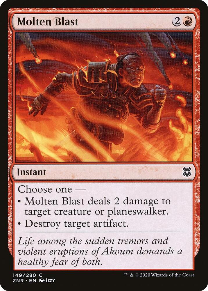 Molten Blast - 149 Normal - Zendikar Rising