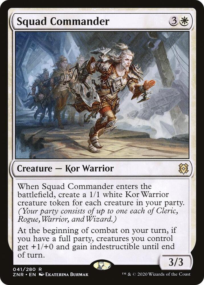 Squad Commander - 41 Normal - Zendikar Rising