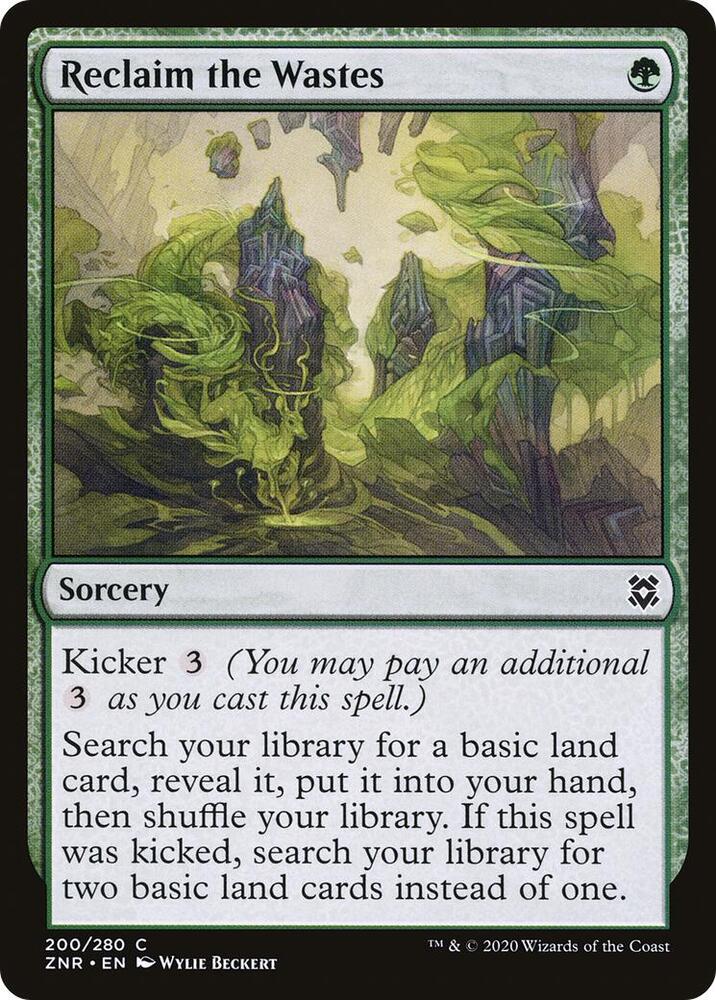 Reclaim the Wastes - 200 Normal - Zendikar Rising