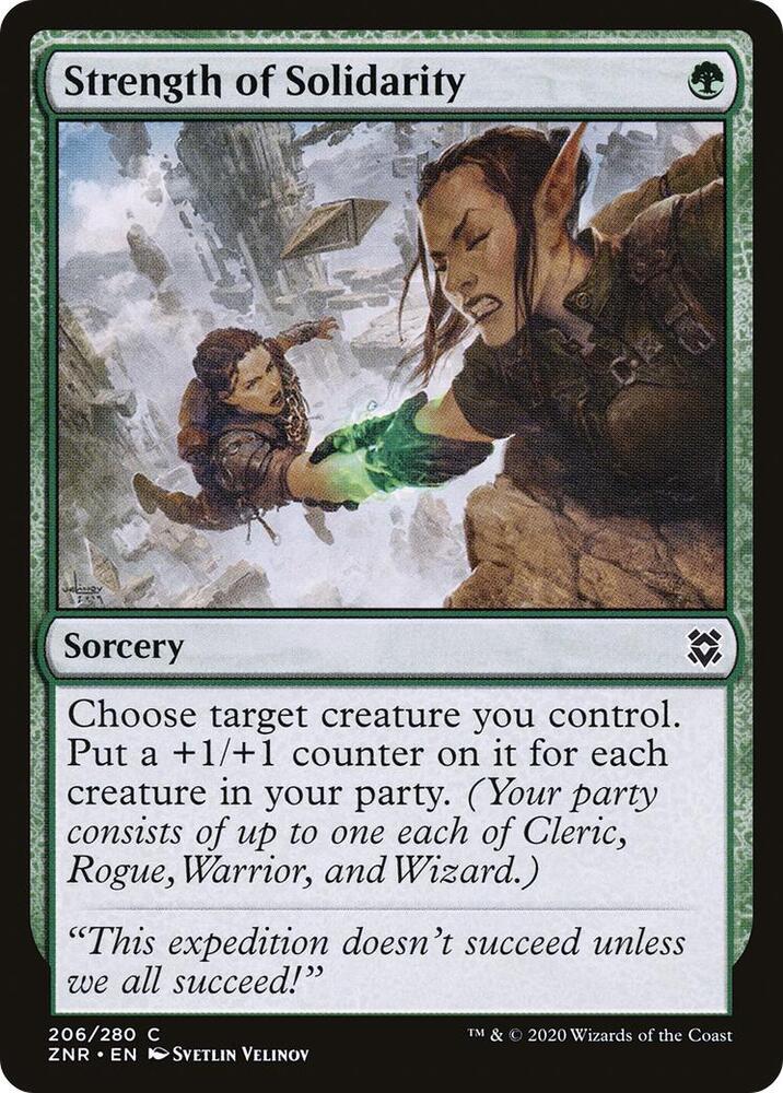 Strength of Solidarity - 206 Normal - Zendikar Rising