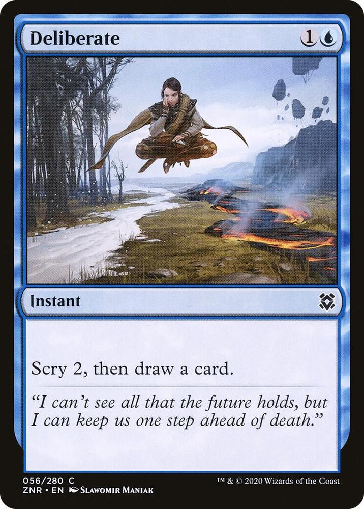 Deliberate - 56 Normal - Zendikar Rising