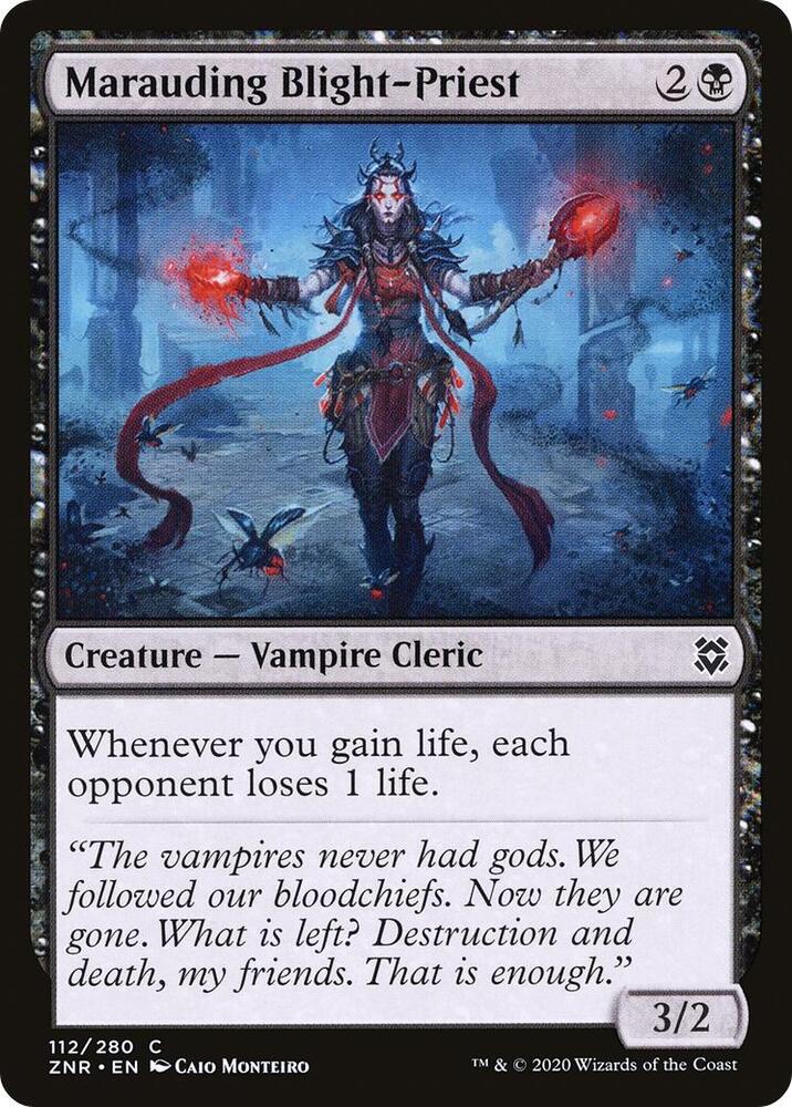 Marauding Blight-Priest - 112 Normal - Zendikar Rising