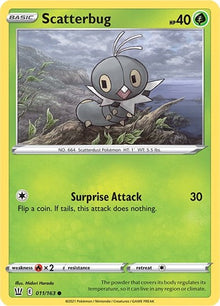 Scatterbug - 011/163 Normal - SWSH05: Battle Styles