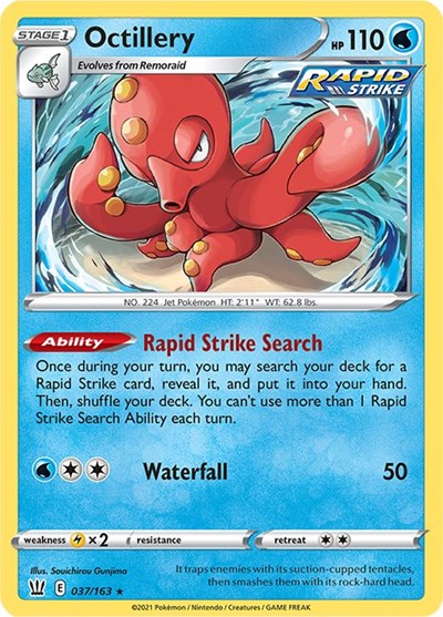 Octillery - 037/163 - 037/163 Normal - Deck Exclusives