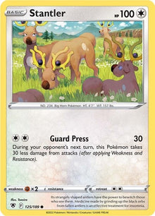 Stantler - 125/189 Normal - SWSH10: Astral Radiance