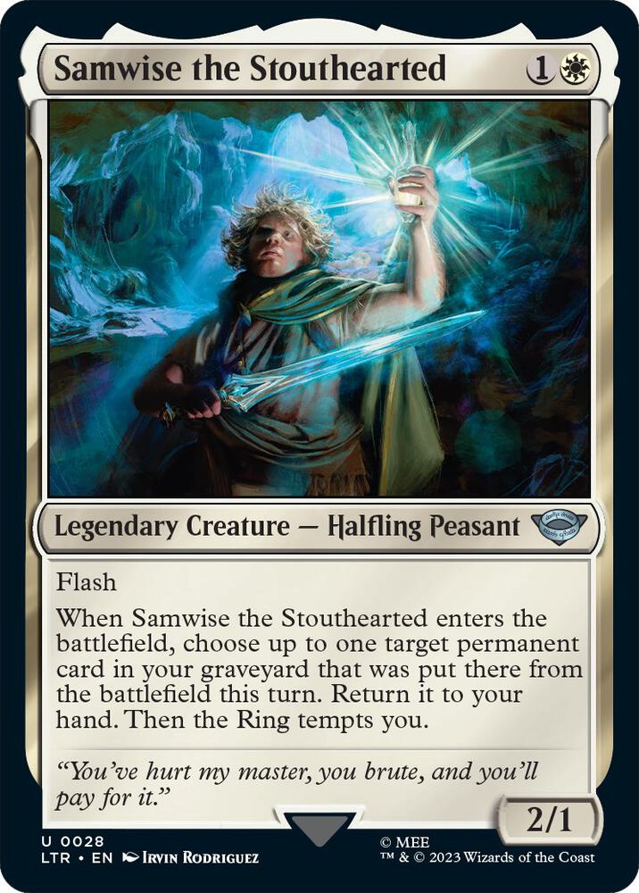 Samwise the Stouthearted - 28 Normal - Universes Beyond: The Lord of the Rings: Tales of Middle-earth