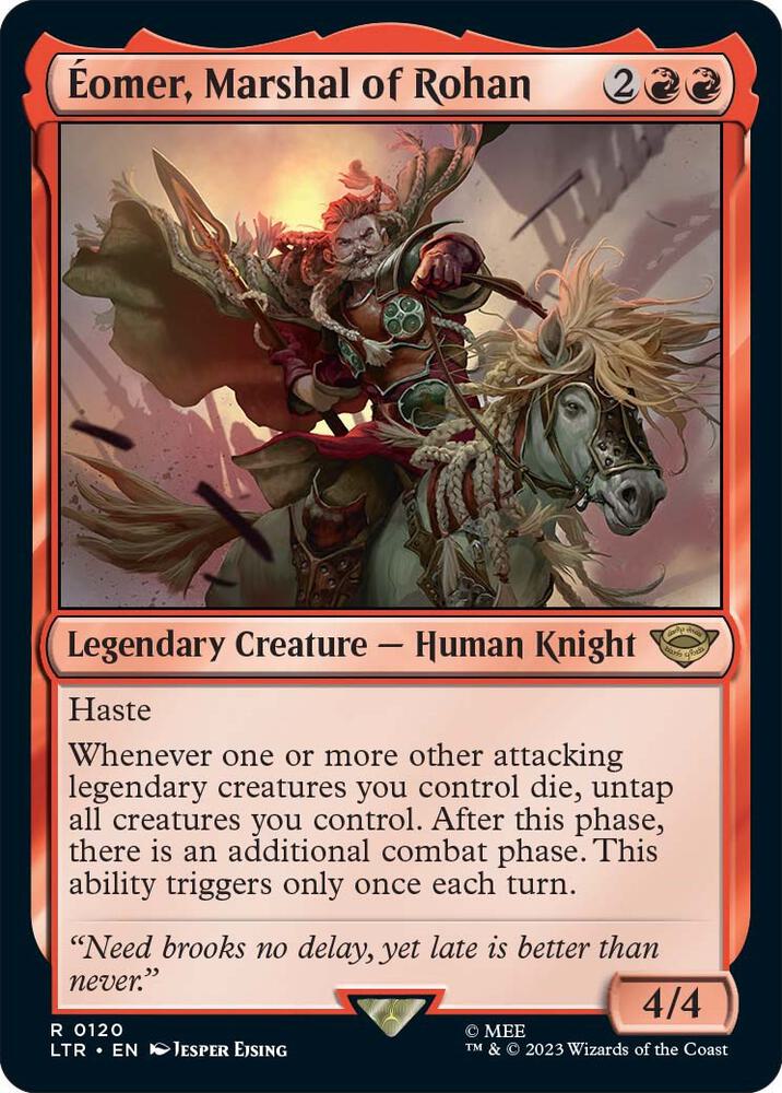 Eomer, Marshal of Rohan - 120 Normal - Universes Beyond: The Lord of the Rings: Tales of Middle-earth