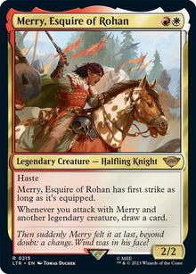 Merry, Esquire of Rohan - 215 Normal - Universes Beyond: The Lord of the Rings: Tales of Middle-earth