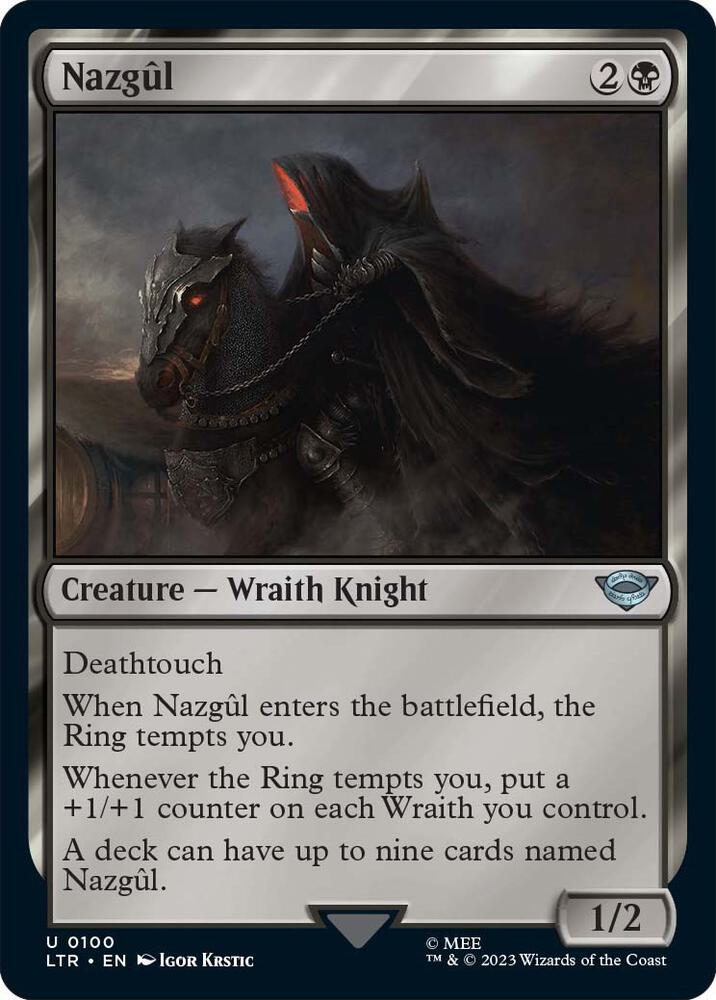 Nazgul (0100) - 100 Normal - Universes Beyond: The Lord of the Rings: Tales of Middle-earth