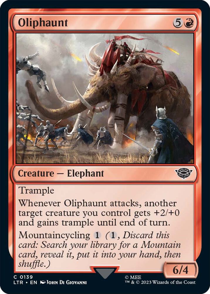 Oliphaunt - 139 Normal - Universes Beyond: The Lord of the Rings: Tales of Middle-earth