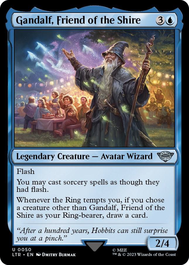 Gandalf, Friend of the Shire - 50 Normal - Universes Beyond: The Lord of the Rings: Tales of Middle-earth