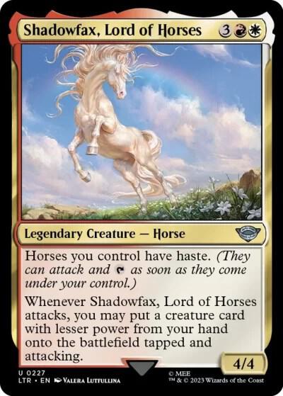Shadowfax, Lord of Horses - 227 Normal - Universes Beyond: The Lord of the Rings: Tales of Middle-earth