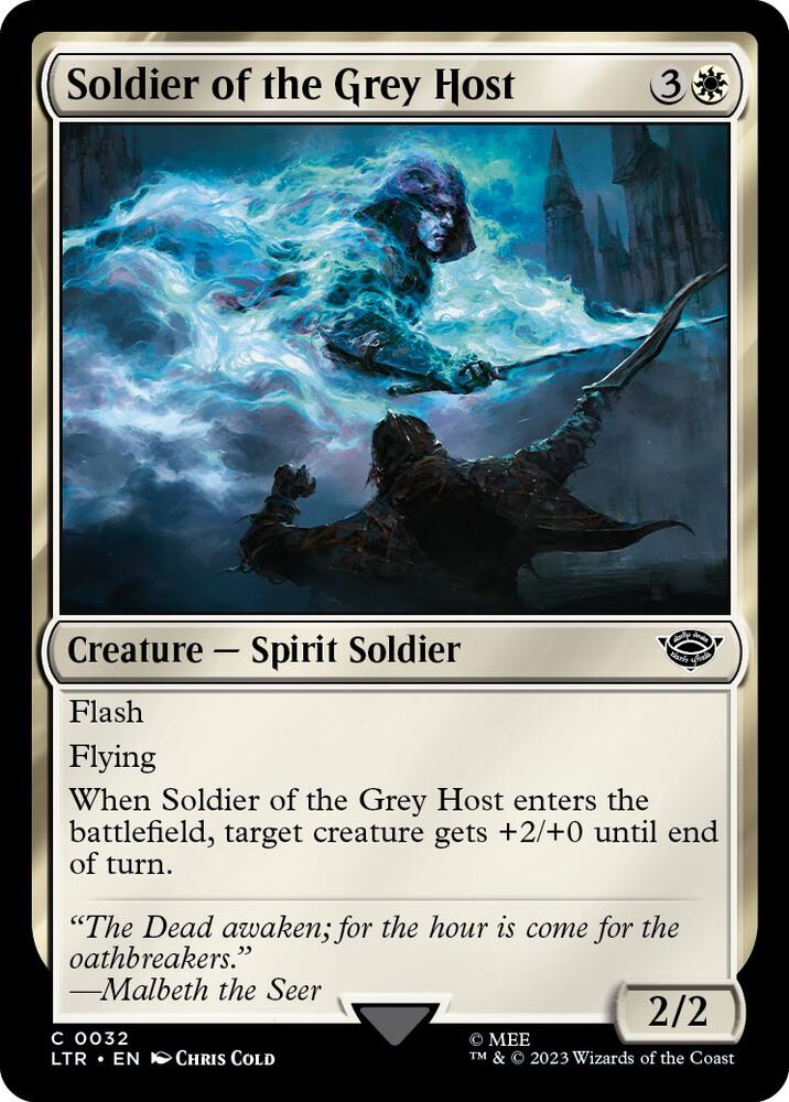 Soldier of the Grey Host - 32 Normal - Universes Beyond: The Lord of the Rings: Tales of Middle-earth