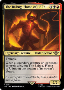 The Balrog, Flame of Udun - 297 Normal - Universes Beyond: The Lord of the Rings: Tales of Middle-earth
