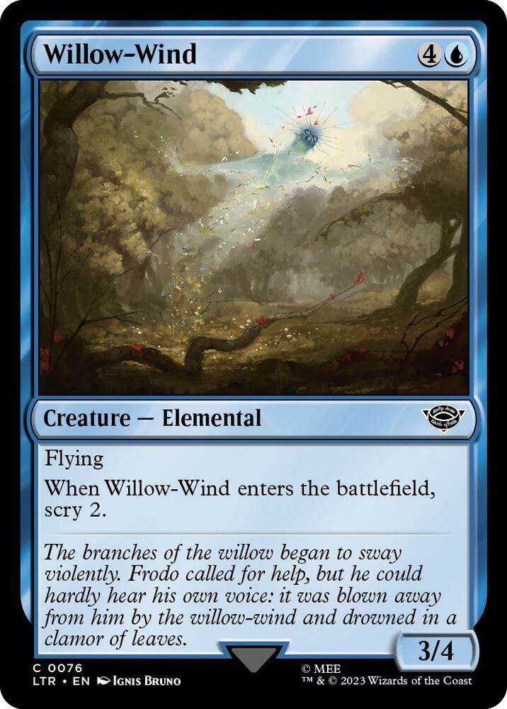Willow-Wind - 76 Normal - Universes Beyond: The Lord of the Rings: Tales of Middle-earth