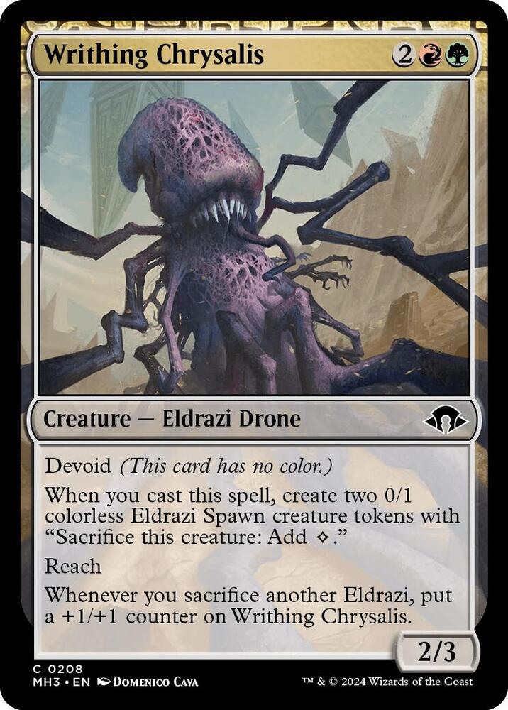 Writhing Chrysalis - 208 Normal - Modern Horizons 3