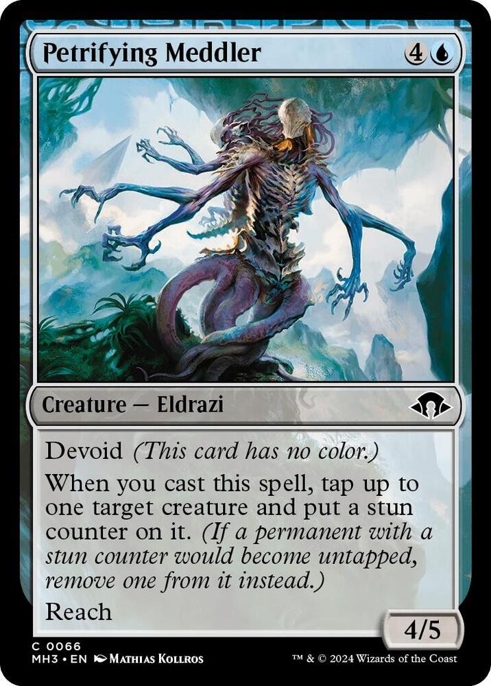 Petrifying Meddler - 66 Normal - Modern Horizons 3