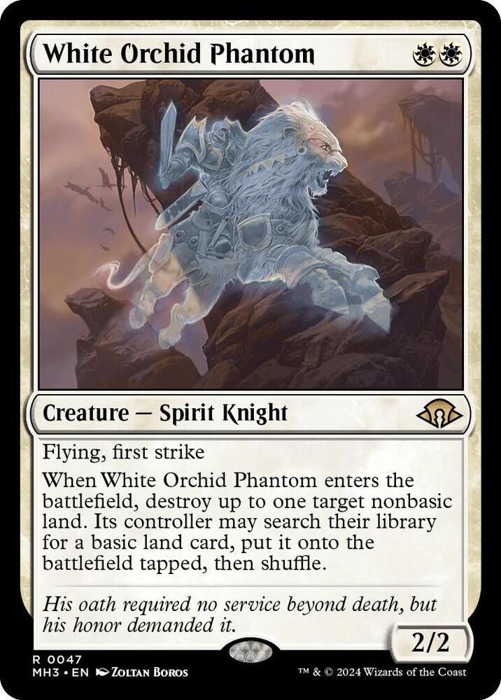 White Orchid Phantom - 47 Normal - Modern Horizons 3