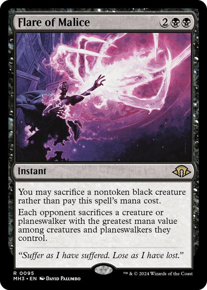 Flare of Malice - 95 Normal - Modern Horizons 3