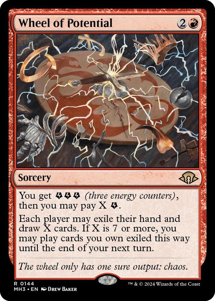 Wheel of Potential - 144 Normal - Modern Horizons 3