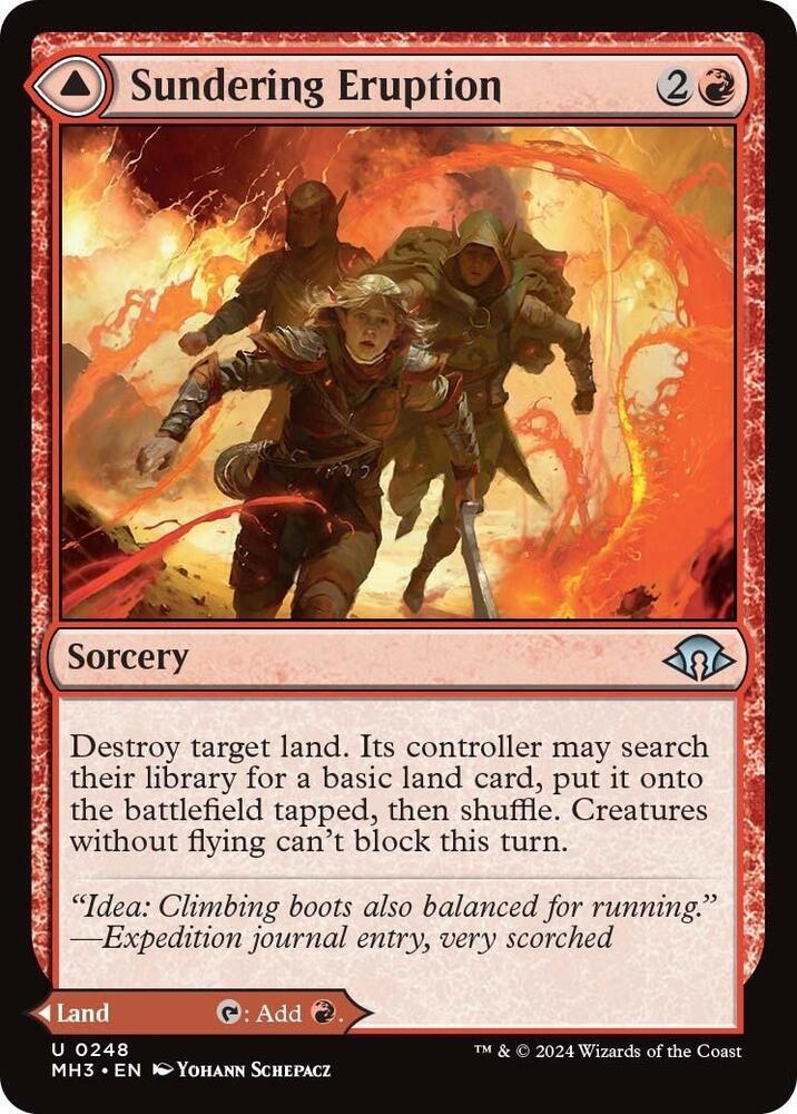 Sundering Eruption - 248 Normal - Modern Horizons 3