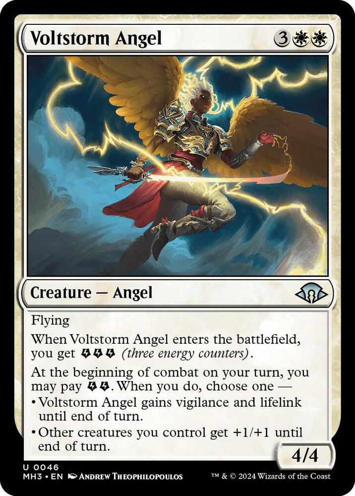 Voltstorm Angel - 46 Normal - Modern Horizons 3