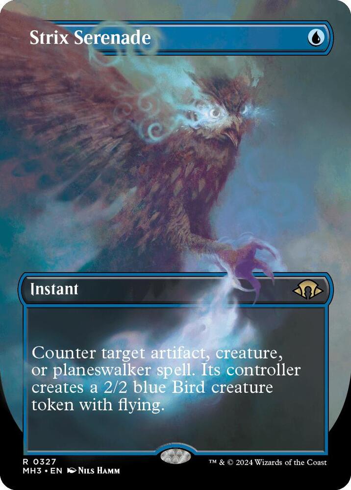 Strix Serenade (Borderless) - 327 Normal - Modern Horizons 3