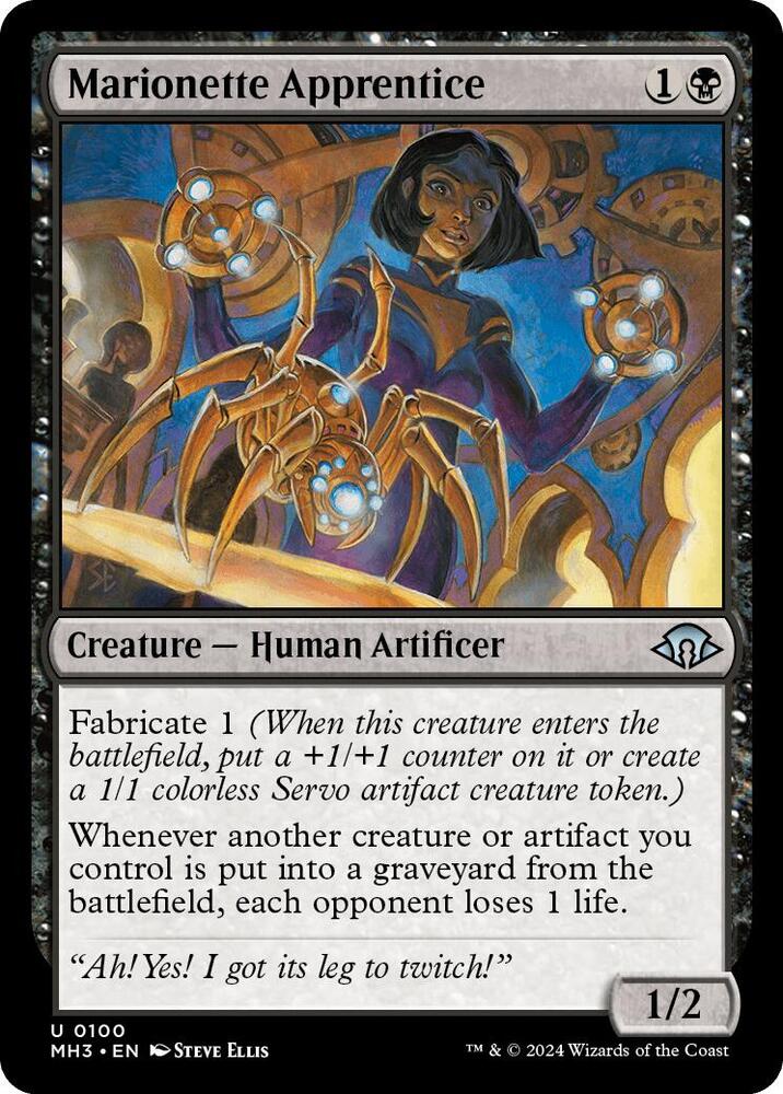 Marionette Apprentice - 100 Normal - Modern Horizons 3