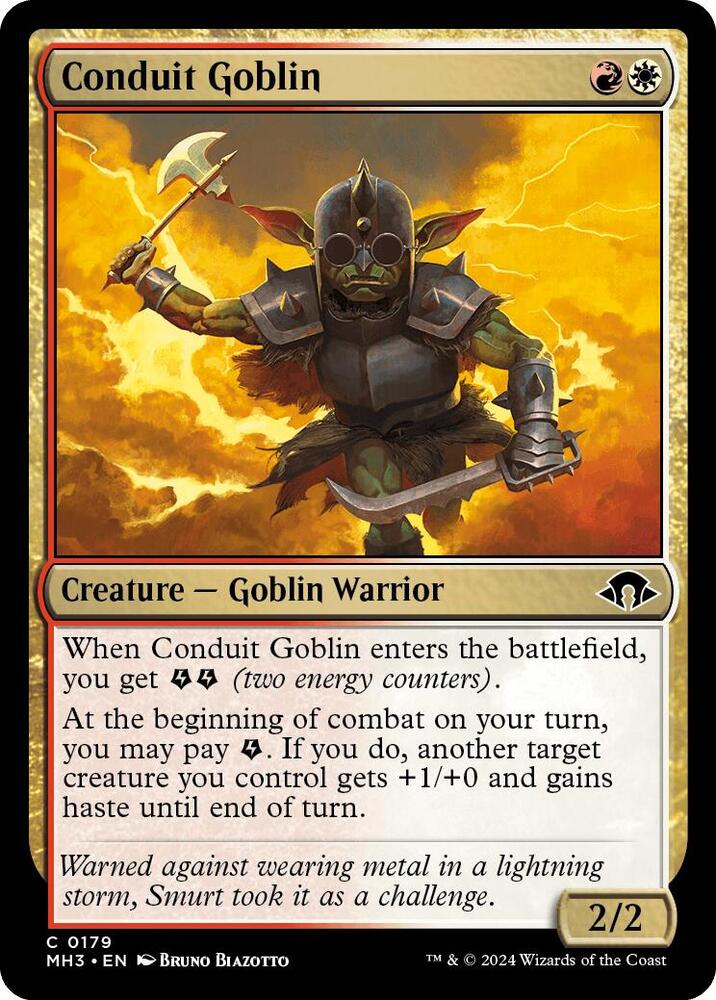Conduit Goblin - 179 Foil - Modern Horizons 3