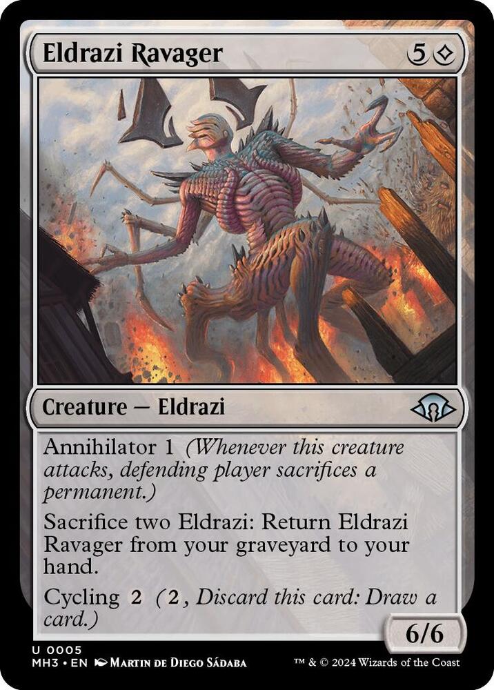 Eldrazi Ravager - 5 Normal - Modern Horizons 3