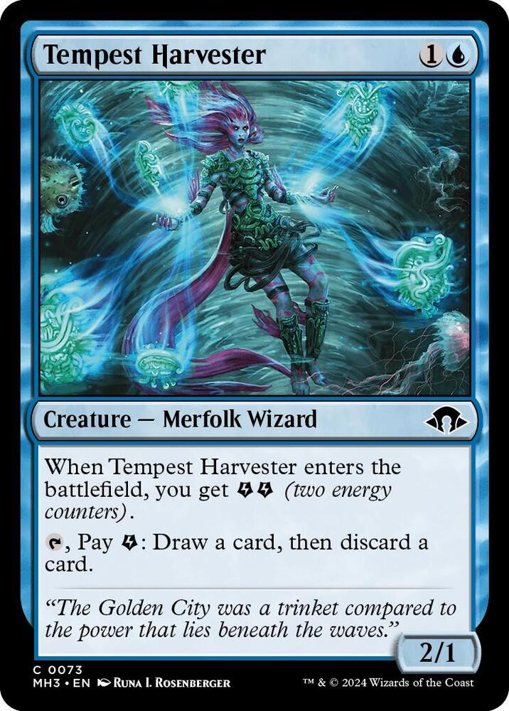 Tempest Harvester - 73 Foil - Modern Horizons 3