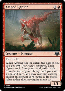 Amped Raptor - 114 Normal - Modern Horizons 3