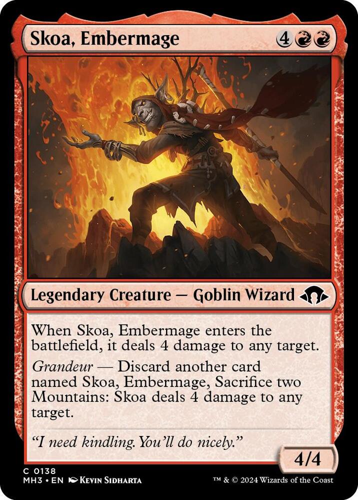 Skoa, Embermage - 138 Normal - Modern Horizons 3