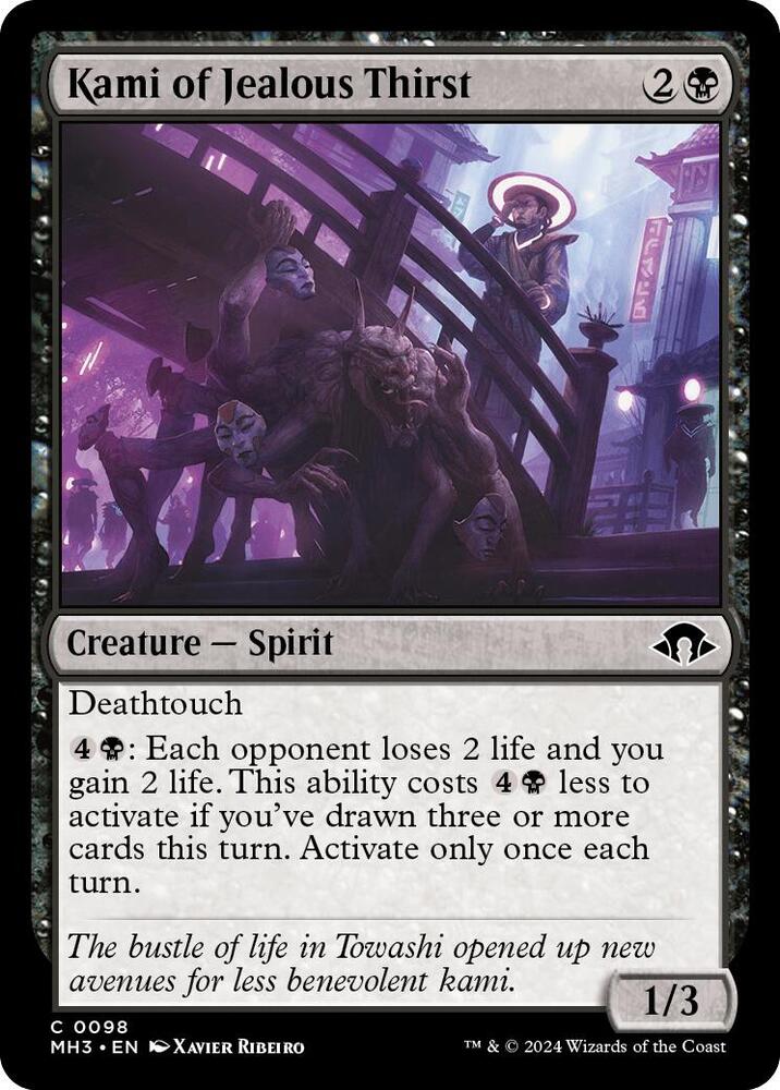 Kami of Jealous Thirst - 98 Foil - Modern Horizons 3