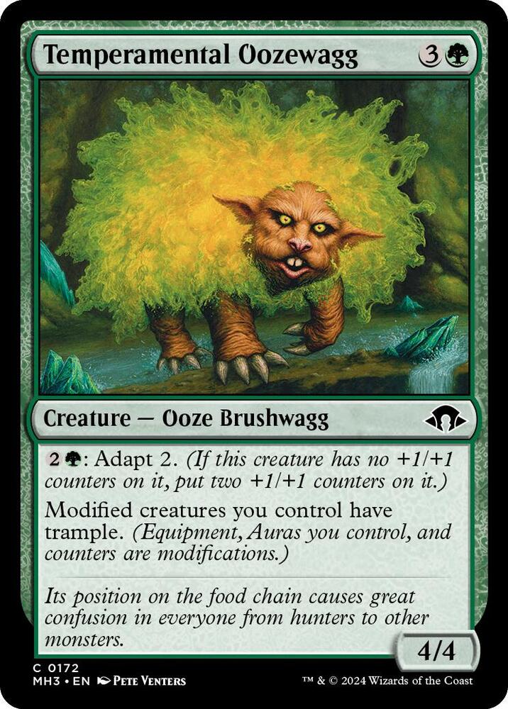 Temperamental Oozewagg - 172 Foil - Modern Horizons 3