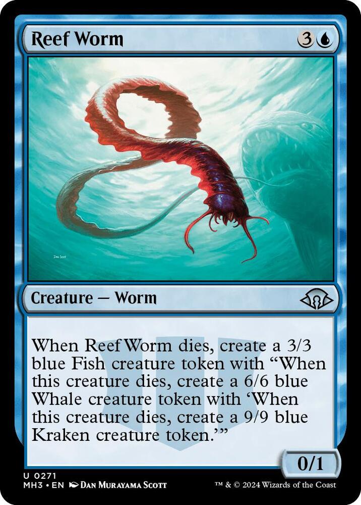 Reef Worm - 271 Normal - Modern Horizons 3