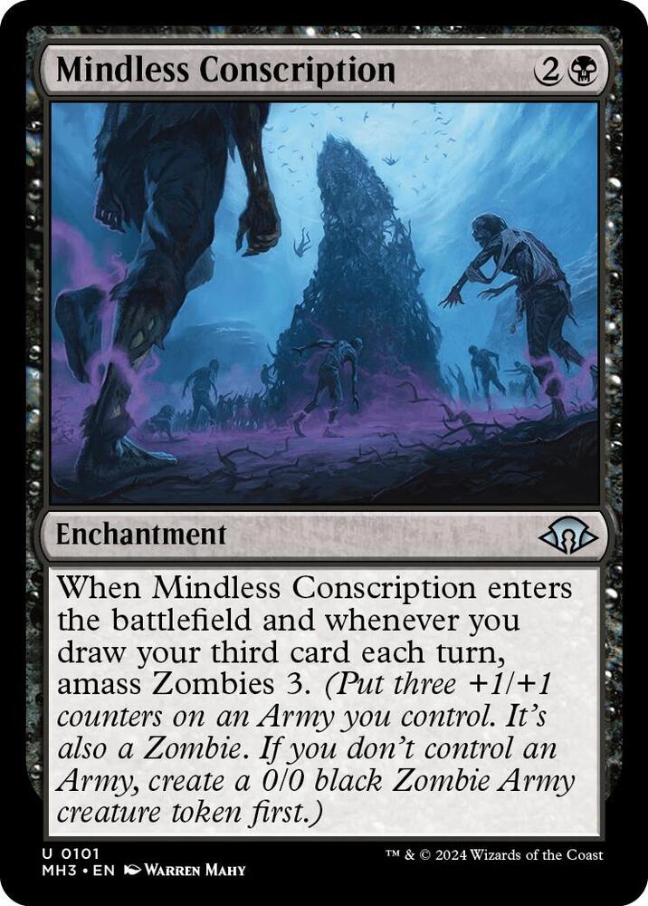 Mindless Conscription - 101 Normal - Modern Horizons 3