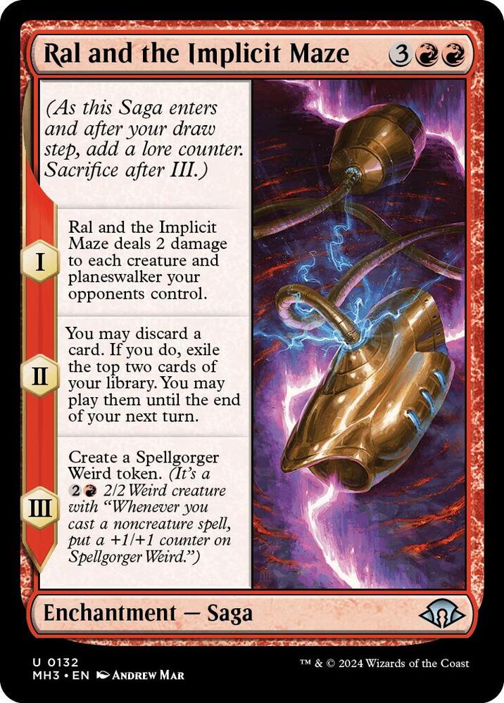 Ral and the Implicit Maze - 132 Normal - Modern Horizons 3