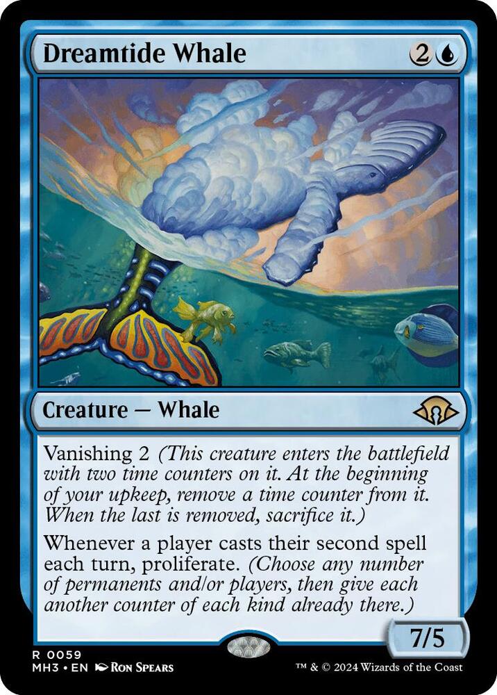 Dreamtide Whale - 59 Normal - Modern Horizons 3