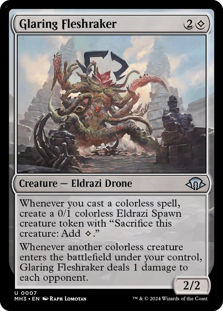 Glaring Fleshraker - 7 Normal - Modern Horizons 3