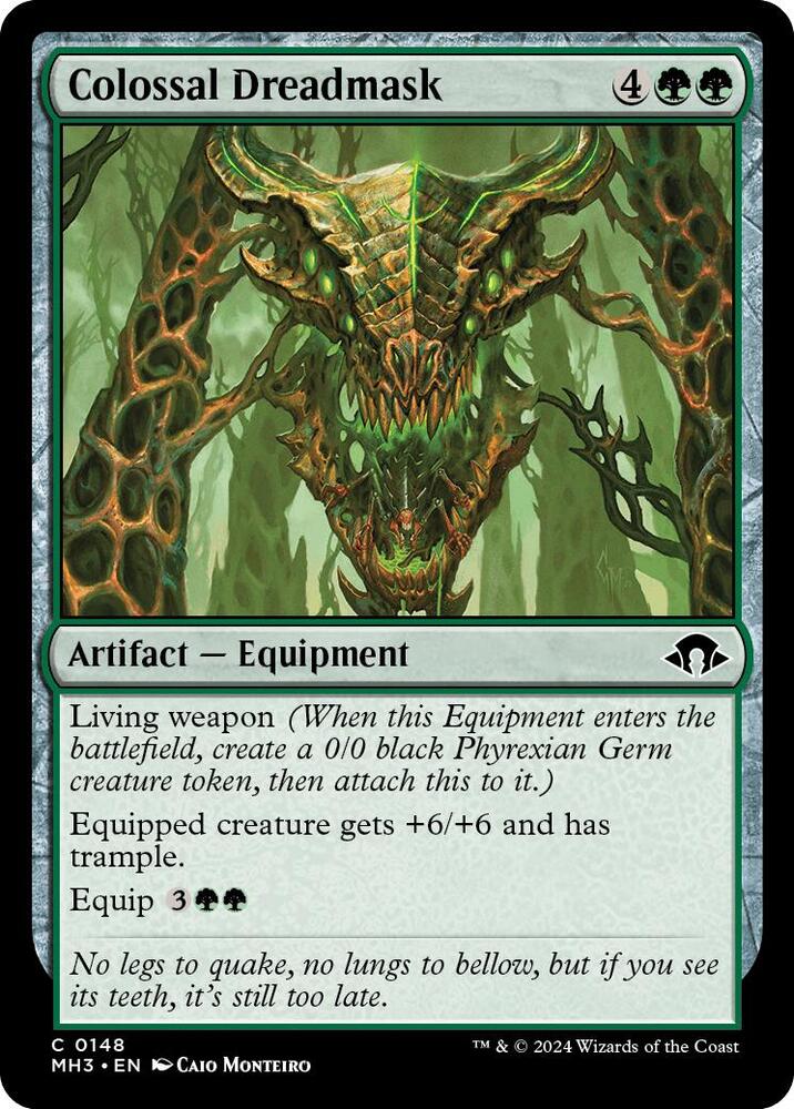 Colossal Dreadmask - 148 Foil - Modern Horizons 3