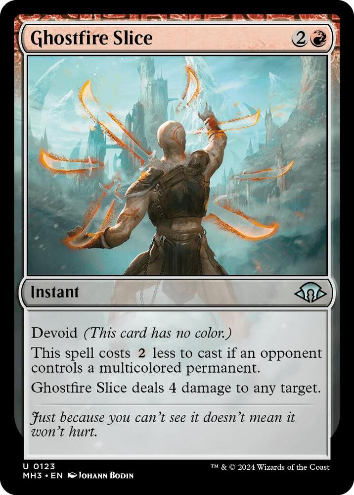 Ghostfire Slice - 123 Normal - Modern Horizons 3