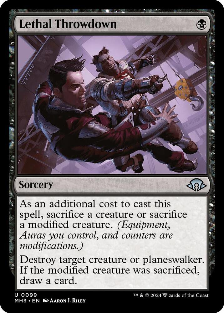 Lethal Throwdown - 99 Normal - Modern Horizons 3