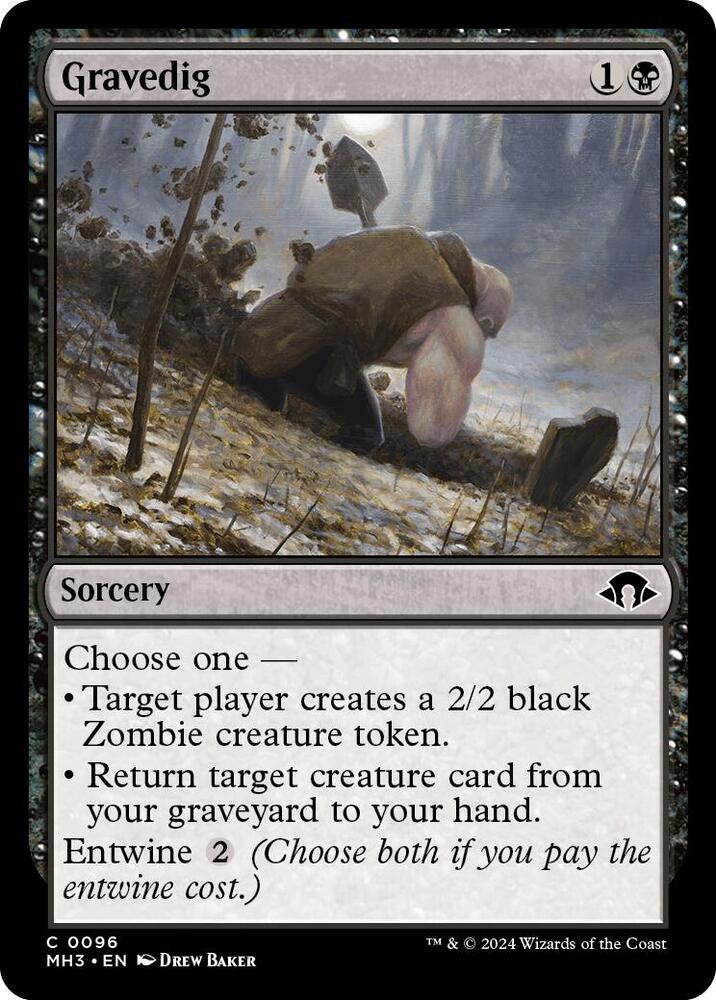 Gravedig - 96 Foil - Modern Horizons 3