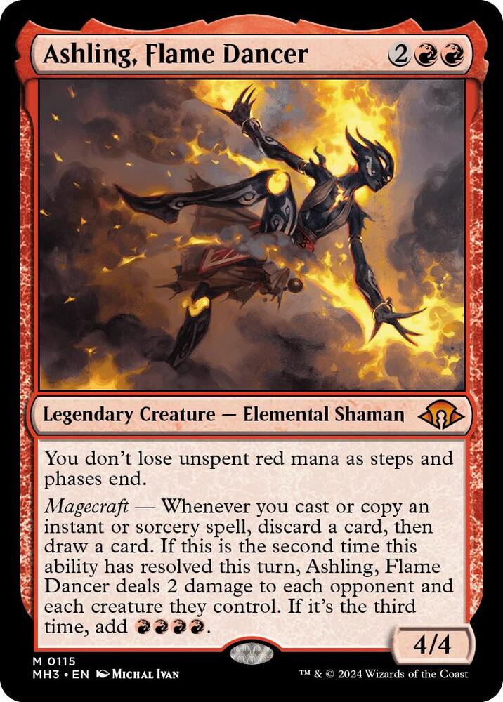 Ashling, Flame Dancer - 115 Normal - Modern Horizons 3