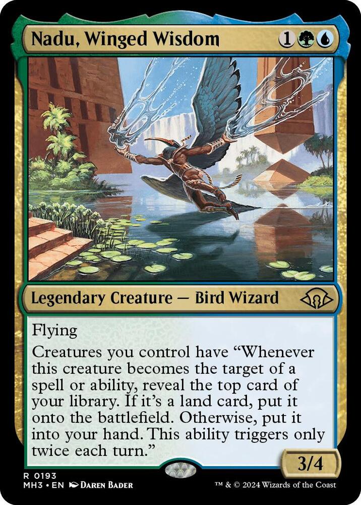 Nadu, Winged Wisdom - 193 Normal - Modern Horizons 3