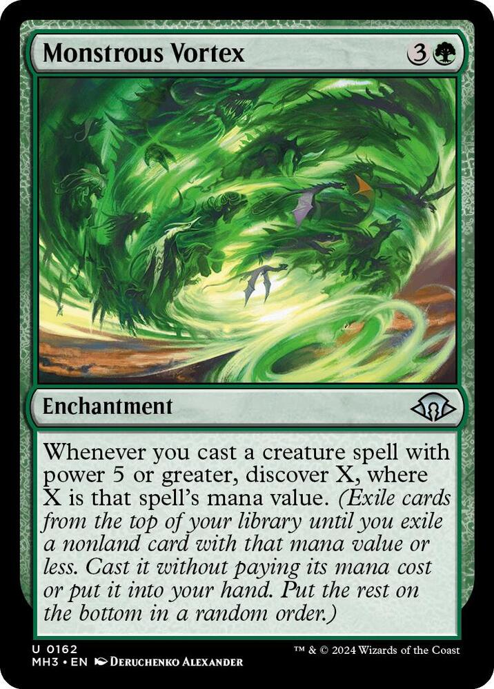 Monstrous Vortex - 162 Normal - Modern Horizons 3