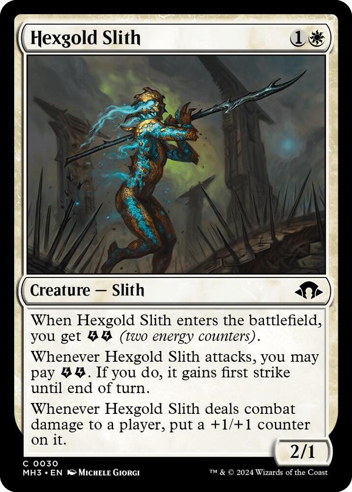 Hexgold Slith - 30 Normal - Modern Horizons 3
